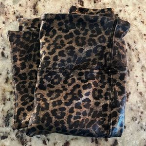 Spanx Cheetah leggings! Worn once. XS